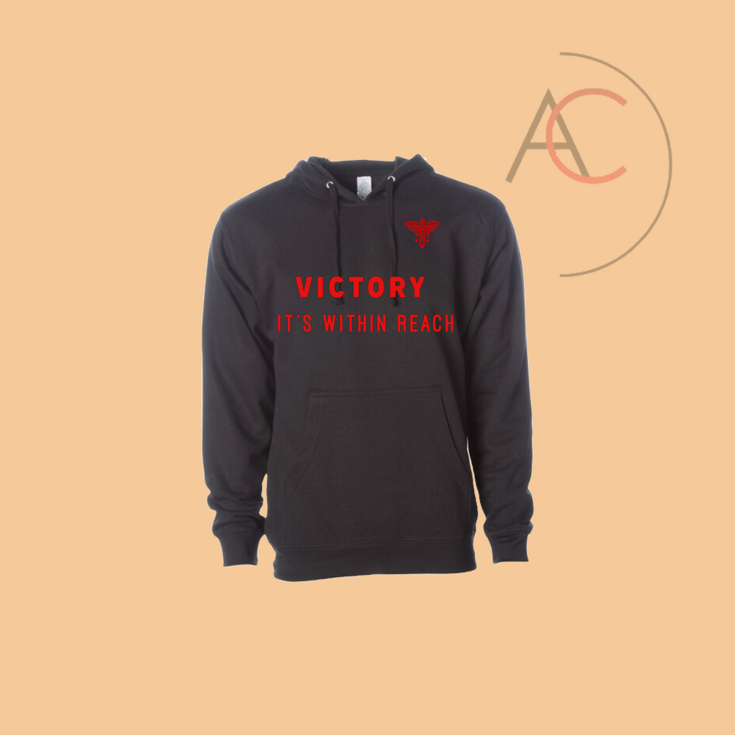 Victory IRW 2.0 Hoodie w/ Red Font