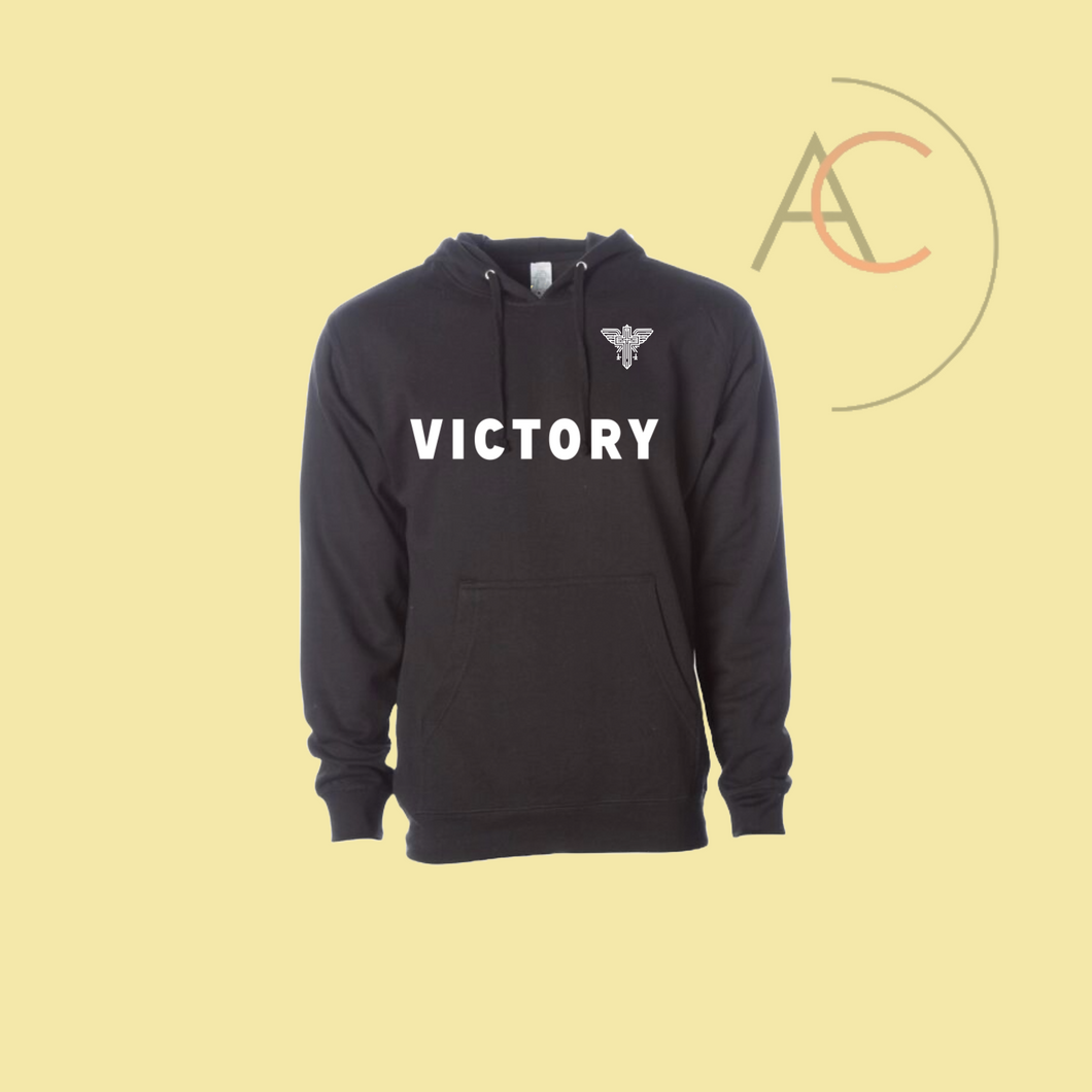 Victory Hoodie w/ White Font